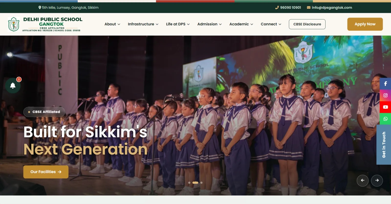 DPS Gangtok — project visual